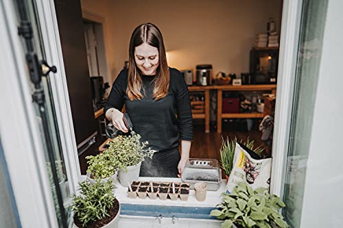 Floragard Bio-Erde Aromatisch 1x40 Liter - für Anzucht und Aussaat sowie für Kräuter - torffrei und vegan