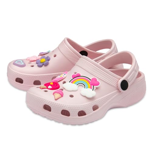 NorthSole Girls Clogs Childrens Sandals - Pink - Child UK 1