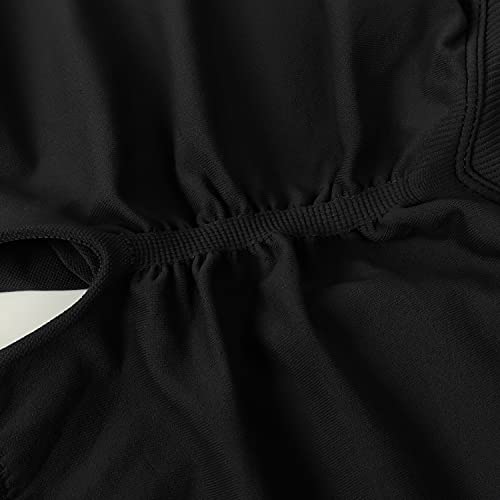 Kunisuit Scrunch Butt Lifting Workout Leggings For Women Booty High Waisted Yoga Pant Seamless Gym Tights(S,Black #TOP4