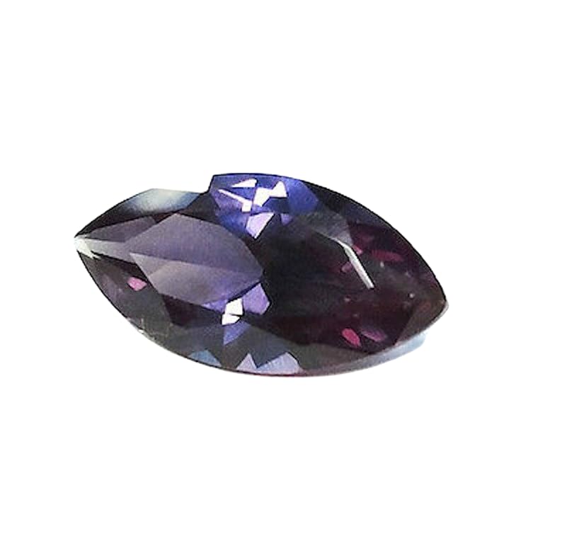 Alexandrite naturelle marquise 6x3mm pour création de bijoux DIY GH_NAT_12090