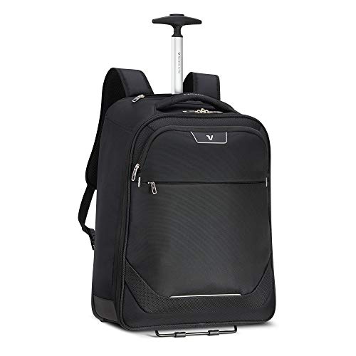RONCATO Joy mochila trolley negro  medida: 55 x 40 20 cm  compartimentos