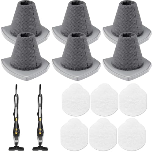 Listado de Filtros para aspiradoras verticales al mejor precio. 38 BuFan 6PCS Filtros Repuesto for Eureka NES210 Blaze 3-in-1 Handheld & Stick Vacuum NES215A, NES210, NES212, NES215 - Compare with Part Number N0101 & N0102