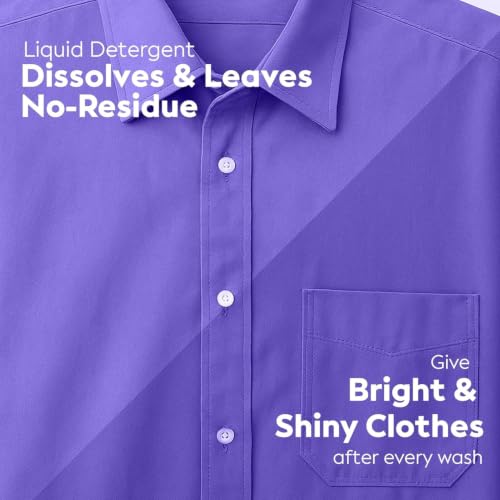 Image of Pristal Floral Fresh Liquid Detergent 1L Refill | Plant-Based, Tough on Stains, Long-Lasting Lavender & Jasmine Scent, Brightens Clothes, Chemical-Free, Eco-Friendly