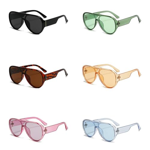 COTIA 2025 Fashion Square Pilot Sunglasses for Women Men Classic Double Bridges Vintage Casual Outdoor Sun Glasses Eyewear3