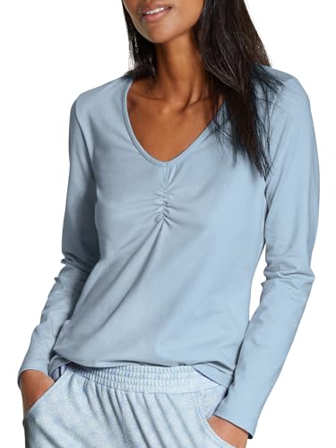 T-shirt femme Calida Favourites Sunflower coton imprimé
