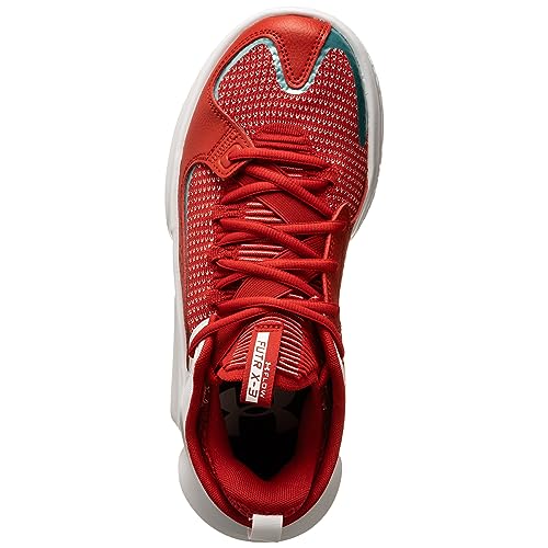 UA Flow Futr X 3 Blanco zapatillas baloncesto unisex ligeras 6