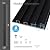 Art3d 8-Pack 96 x 6in. WPC Acoustic Slat Wall Panel for Modern Interior Decor, TV Background, Living Room, Matte Black