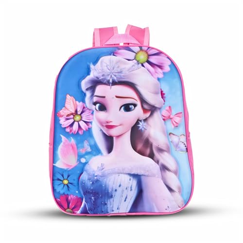 Image of 3D School Bag for Girls Boys & Kids | Lightweight Cartoon Backpack for School | Multi Compartment Primary School Bag | Durable Book and Lunch Backpack (6-13 Years)
