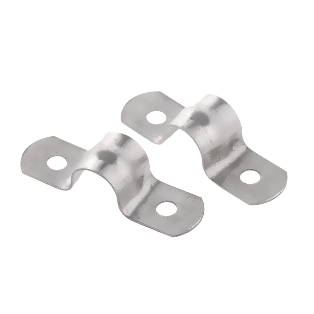 TRENDYNEST 2 Pieces Pipe Tube Conduit Stainless Steel Hanger U S Clamps Clip 8Mm | Home Improvement | Plumbing & Fixtures | Valves Fittings & Clamps-image-42