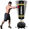 Freestanding-Punching-Bag-71-260lb-Heavy-Boxing-Bag-with-24-Suction-Cup-Base-Stand-Kickboxing-Bag-for-Gym-Home-Office Freestanding Punching Bag 71"-260lb Heavy Boxing Bag with 24 Suction Cup Base-Stand Kickboxing Bag for Gym Home Office (Black, 71")