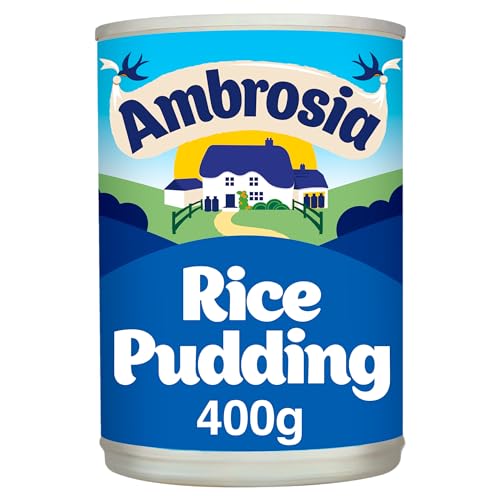 Ambrosia Devon Original Rice Pudding Ready-to-Eat Creamy & Classic Dessert in 400 g Can (Pack of 1)
