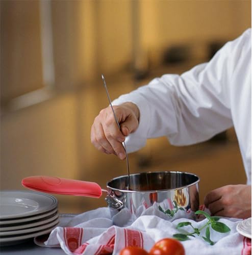 Silicone Hot Handle Holder Set - 4PCS Heat Resistant Covers for Cast Iron Skillets and Cookware Handles - Image 4