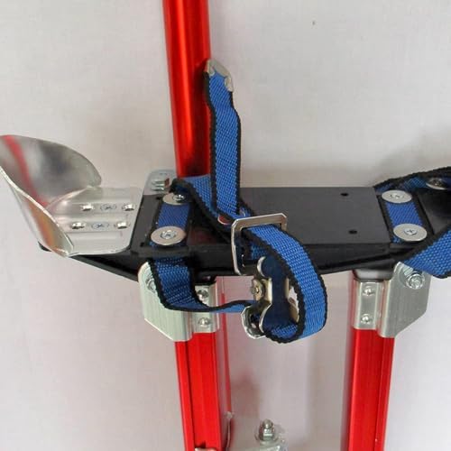 Professional Aluminum Drywall Stilts - Adjustable Lifting Tool for Indoor & Outdoor Work, Supports 100Kg-150Kg, Ideal for Construction & Decoration Projects
