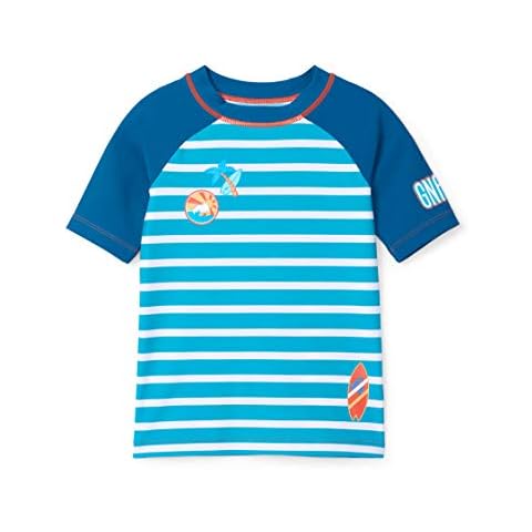 Hatley Boy's Green Short Sleeve Rash Guard Cover