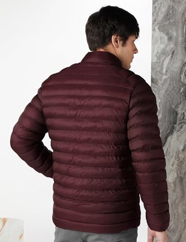Image of Amazon Brand - Symbol Men's 100% Nylon Lightweight Quilted Winter Jacket | Regular Fit (Available in Plus Sizes)