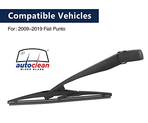 Image of AutoClean Rear Wiper Arm With Blade For Fiat Punto