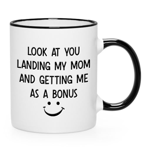 Taza para padrastro Día del Padre porcelana 11 oz miniatura 1