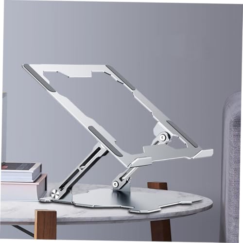 Base Ajustable de Aluminio para Laptop Alasum Plata miniatura 4