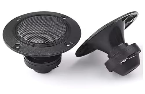 Image of High Power Piezoelectric Tweeter Speakers - 75W RMS / 300W Max - 4 /8 Ohm - (Pack of 2) - for Car & Home Audio