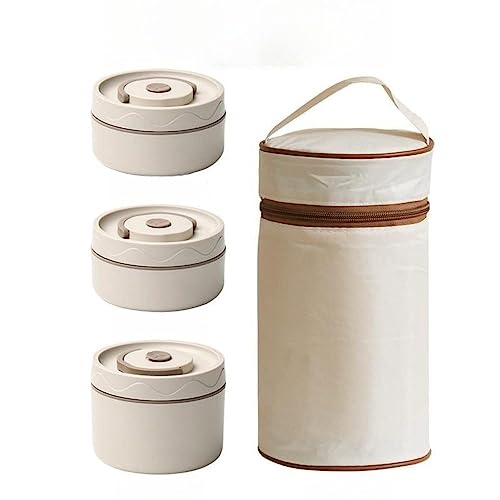 断熱弁当箱ー 真空断熱スープランチセット サーモス ランチジャー 大容量 2段 /3段 お弁当箱 ランチジャー 保温弁当箱 大容量 2段 /3段 真空 ステンレス 保温ランチジャー フードジャー ポータブルお弁当箱 食器と収納バッグ付き ランチボックス フ