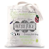 Betlejuice Musical Makeup Bag with Tim Burton Sandworm Design