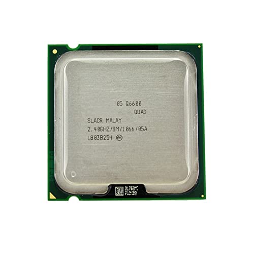 Presa del processore: 775 processore 1 0pc 2 Quad Q6600 CPU Processore SL9UM SLACR 2.4G Hz 8 MB 1066m CPU Socket HZ 775 Corri velocemente per aiutarti a far funzionare il