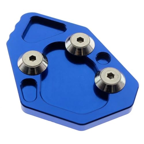 Motorrad Seitenständer Kickstand Für BMW K1200S K1200R 2005-2008 K1300S K1300R 2009-2016 Seitenständerverlängerung Straße(Blue)