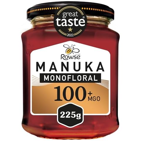 Rowse Manuka Honey MGO 100+, 225g Cover