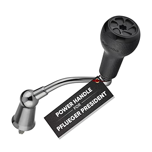 GOMEXUS Power Handle for Pfluger President 25 30 Spinning Reel