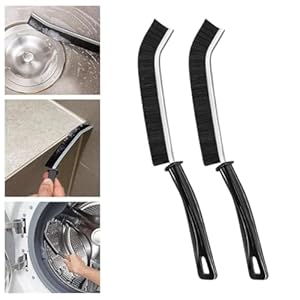 Gap Cleaning Brush - Hard Bristle Gap Cleaning Brush for Efficient Crevice and Corner Cleaning - Ideal Tool to Clean The Dead Corners (Pack of 2)