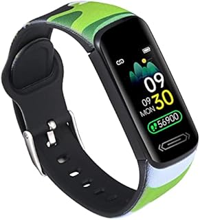 SUPBRO 0,96" Smartwatch Band Gesundheits- Fitness-Tracker Gesundheits-Monitoring SpO2-Sensor Herzfrequenzmessung Wasserdicht IP68 für Damen Herren iPhone Android