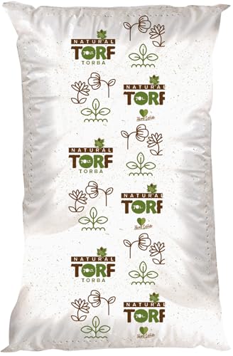 Torba per Giardinaggio Biologica Confezione LT.80 - Torba BIONDA 0-40 Natural Torf Sacco LT.70