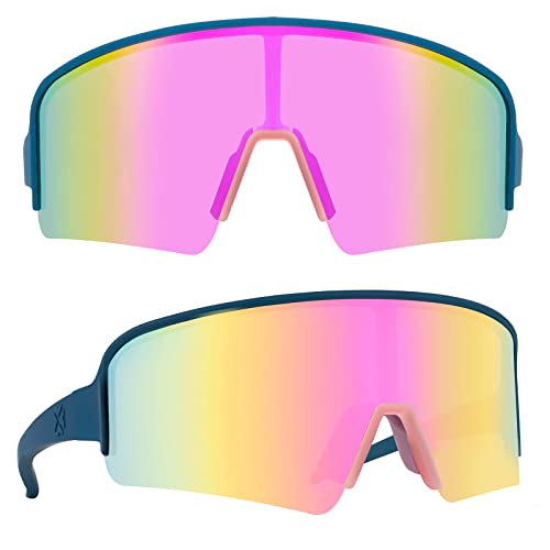 Image of MAXJULI Polarized Sunglasses for Men Women, Windproof Outdoor Sports Cycling Running UV400 Protection Sun Glasses 8121