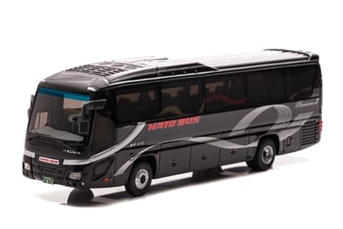 CARNEL 1/64 はとバス ピアニシモIII ゴールド (412号車) いすゞ ガーラ スーパーハイデッカー オフィシャルショップ限定 SH7-6404のサムネイル