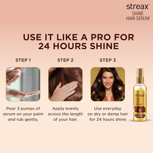 Hair Serum Enriched with Walnut Oil Gives Frizz-free Satin Smooth Hair 90 ML - Image 6