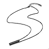 Richsteel Minimalist Square Pendant Necklace, Adjustable Rolo Chain(40CM+5CM), Black Plated Stainless Steel Exquisite Women Jewellery Bar Necklace (Gift Packaging), RP20106H #4