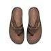 Clarks Men's Wesley Sun Flip-Flop, Beeswax Leather, 11