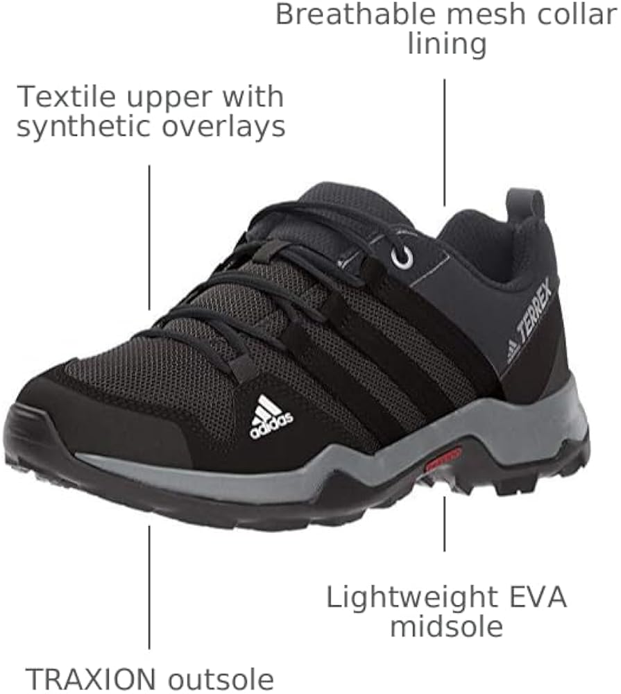 Amazon.com | adidas Outdoor Unisex-Child Terrex AX2R Hiking Boot