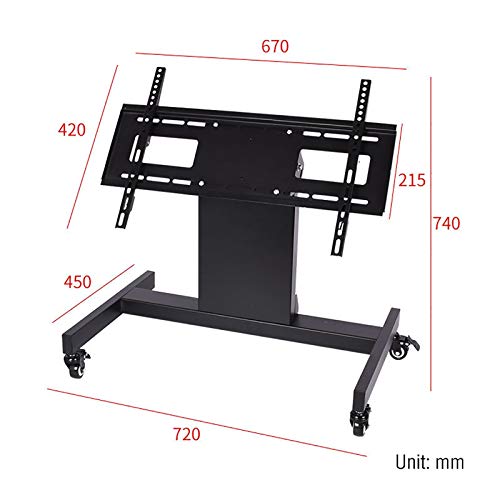 Soporte móvil para TV 32"-65" hasta 50 kg acero miniatura 2