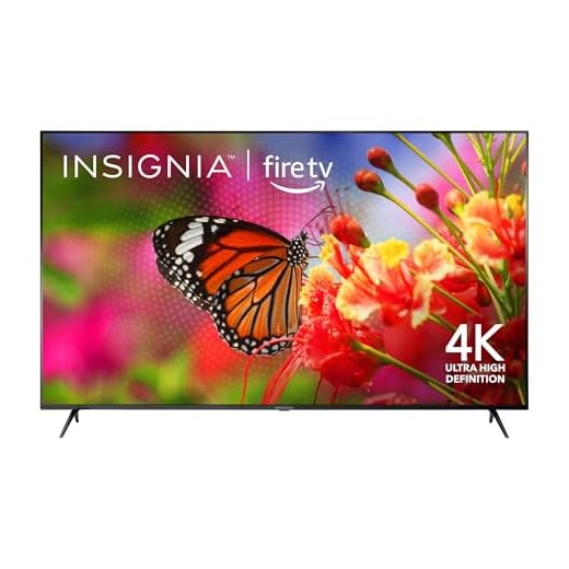 INSIGNIA 75-inch Class F50 Series LED 4K UHD Smart Fire TV with Alexa Voice Remote (NS-75F501NA25)