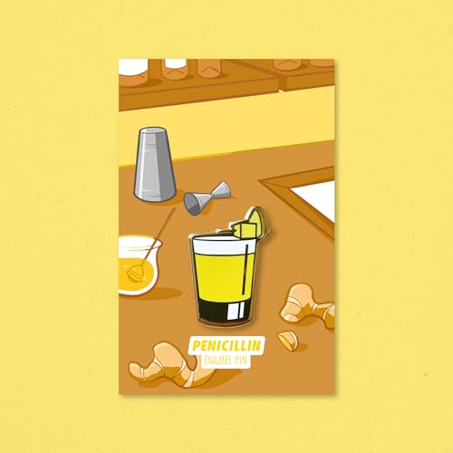 Image of Classic Cocktail Cute Enamel Pins for Bartender Aprons, Jackets, Backpacks and Purses, Shirt and Suit Lapels, Button Badges Brooch Fashion Jewelry