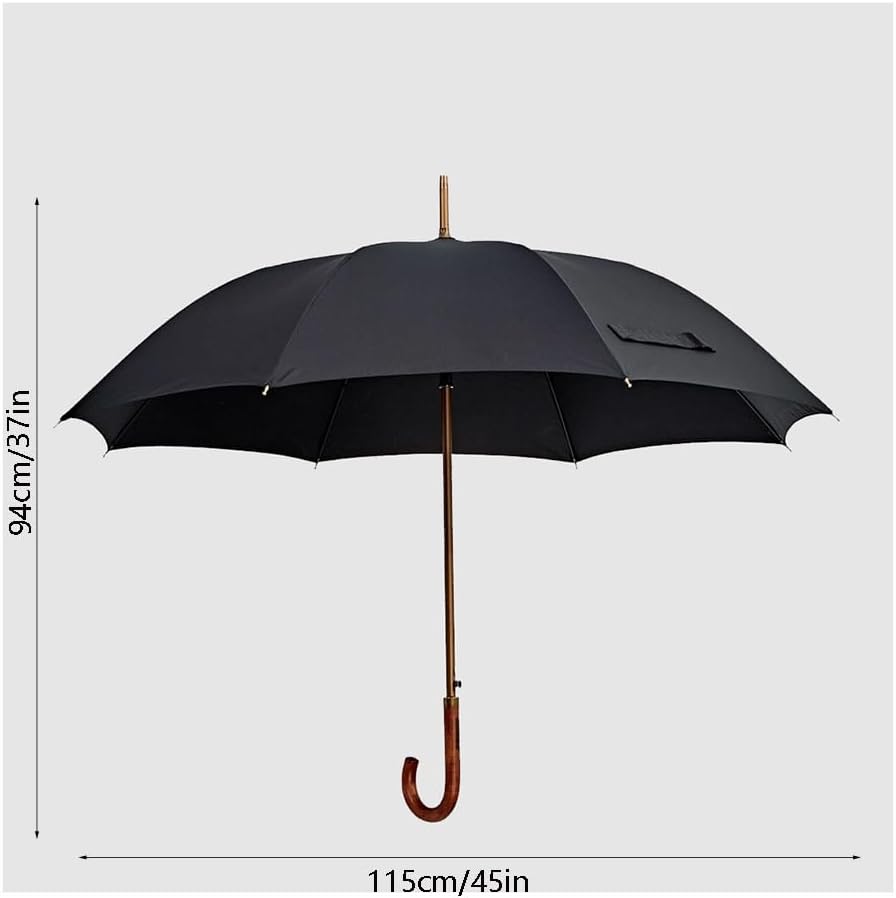Umbrella，umbrellas for rain，travel umbrella，sun umbrella，Protection Windproof Arc Classic Handle Umbrella Auto Open Windproof J Hook Stick Rain Umbrellas for Men Women