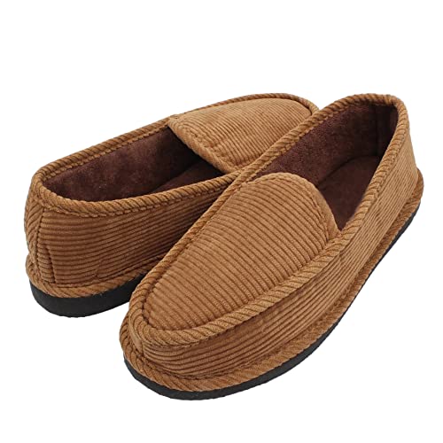 Image of Bright Men's Corduroy House Slippers