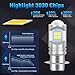 TJJTGBR LED light bulbs 12v Headlight Bulb for 1935-1939 Ford early style Tractor,Brighter 6500K Cool White, 1:1 Mini Size IP68 Waterproof Fog Lights, Quick Installation, Pack of 2,38450-33870