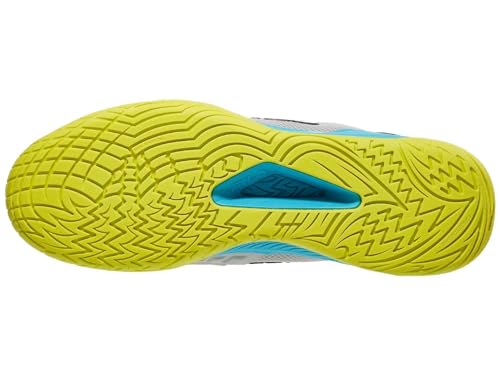 Fila Tênis masculino Axilus 3 (cinza geleira/azul mergulho), Cinza (Glacier Gray/Scuba Blue), 8