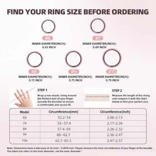 Image of Ceramic Smart Ring for Women, Pink Fitness & Sleep Tracker, #6 | 24 /7 Health Tracking with Heart Rate, Blood Oxygen, HRV & Sleep Monitoring. Ceramic Design, 5ATM Waterproof, No Subscription