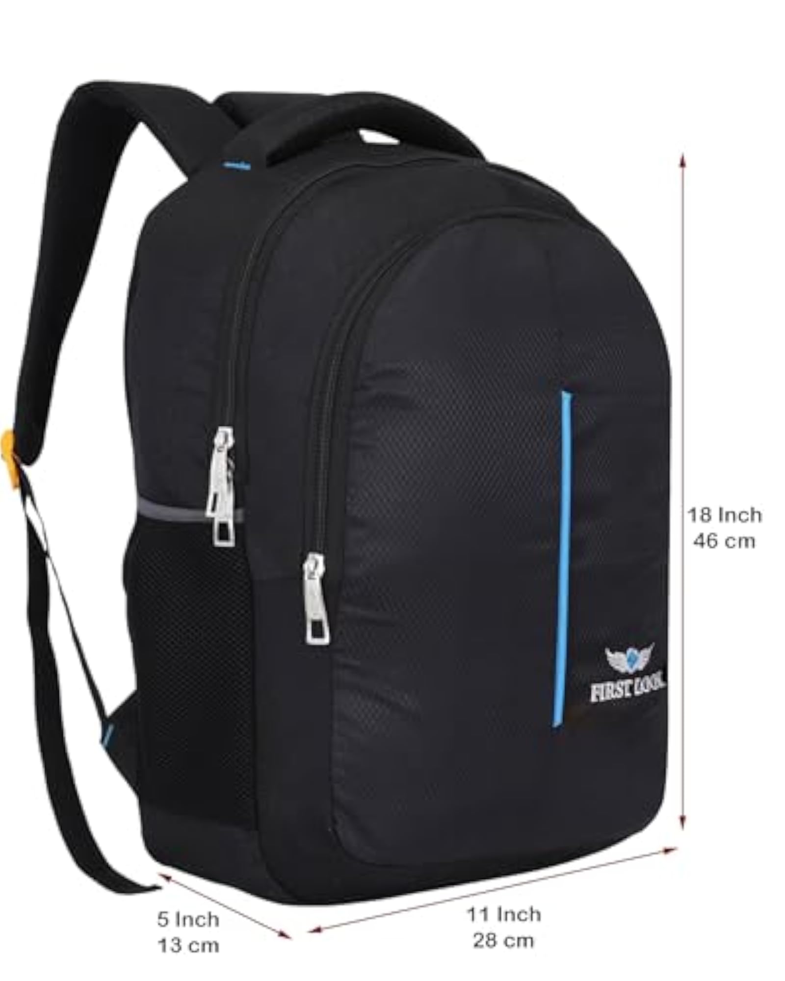Casual Laptop Backpack with 2 Main Compartments