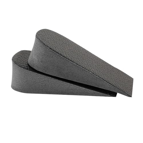 1 par de plantillas duras para aumentar la altura de los tenis con inserción de talón, medias plantillas de 1 a 3 cm para zapatos (hombres de 2 cm)