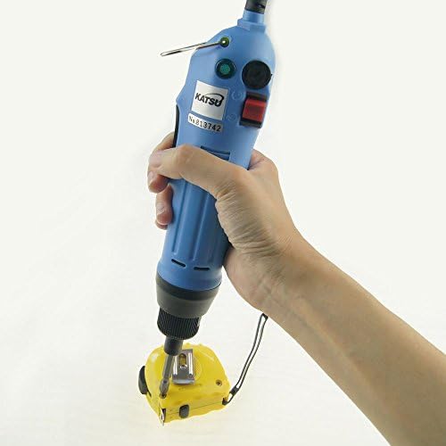 KATSU Electric Screwdriver, 3.5Nm 230V Handheld Assembly Line Straight Screw Driver with 6.35mm Hex Screw Driving Bit 10000223