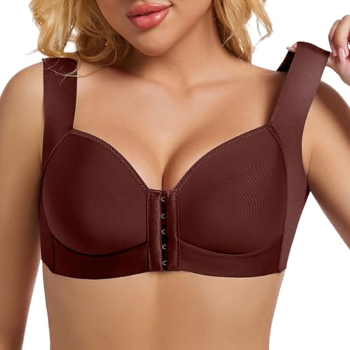 Soutien-gorge sans armature en marron idéal avec un jean en automne